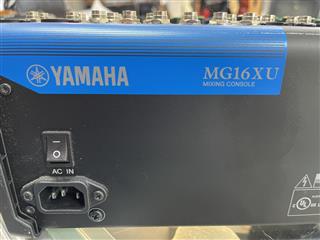 Yamaha MG16XU 16-Channel Mixer With USB Audio Interface & Effects